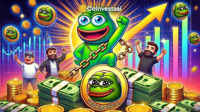 Meme Coin Pepe Unchained Peroleh Dana US$2,2 Juta dari Presale