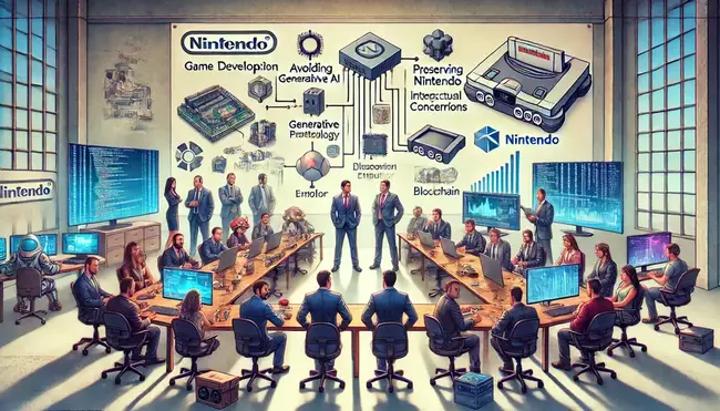 Nintendo weigert generatieve AI voor gameontwikkeling