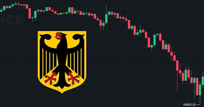 比特幣跌破5.7萬兇手？德國再轉出大量BTC，下個關鍵支撐點在那？
