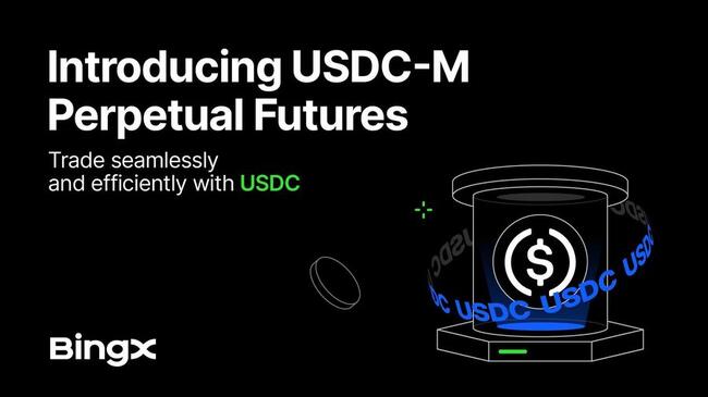 BingX Launches USDC-Margined Perpetual Futures Trading