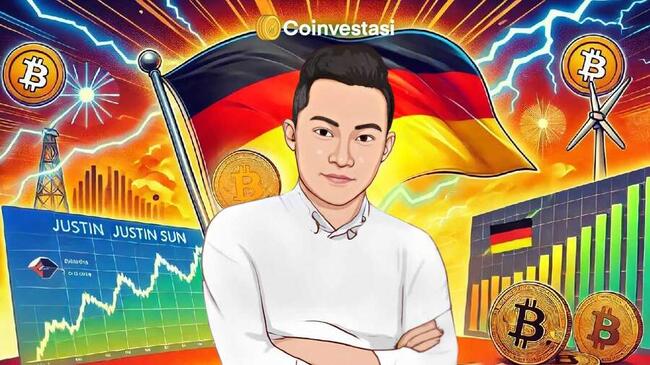 Justin Sun Siap Beli Bitcoin Milik Jerman Demi Stabilkan Pasar