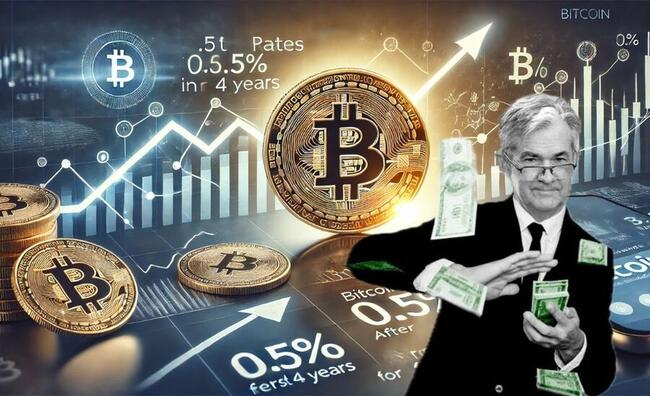 พุ่งหรือร่วง Bitcoin จะไปทางไหนต่อ ? หลัง Fed ลดดอกเบี้ย 0.5% ครั้งแรกในรอบ 4 ปี