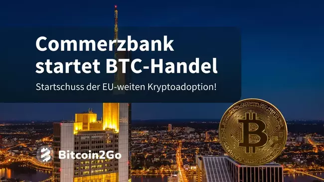 Krypto-News: Commerzbank steigt in den Bitcoin-Handel ein