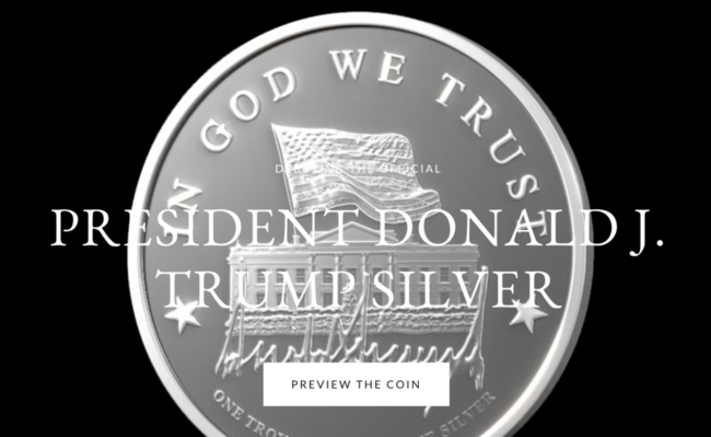 川普發幣「Trump Coins」：純銀售價 100 美元，還是得靠實體商品募資？