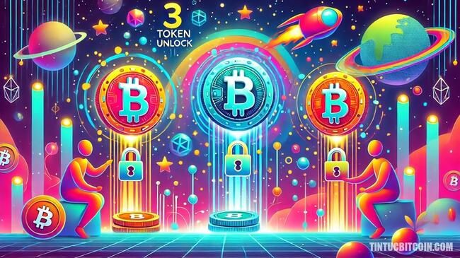 3 Token sẽ được unlock vào tuần tới