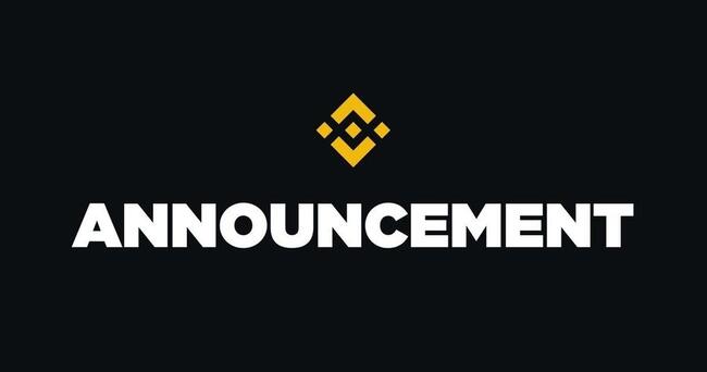 Binance ประกาศ ระงับบริการชั่วคราวในวันที่ 25 กันยายนนี้ เพื่ออัปเกรดระบบ คาดใช้เวลาไม่นาน