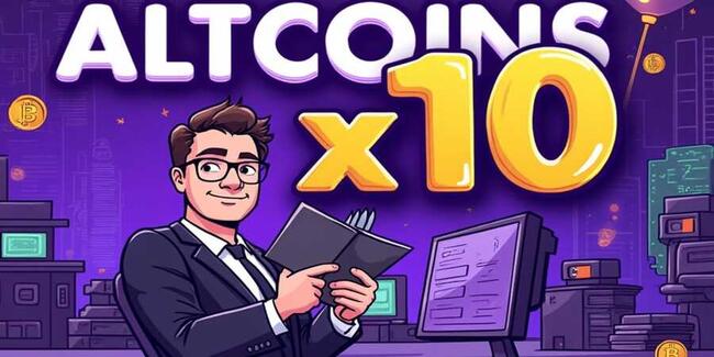 5 altcoins x10 à considérer avant que Bitcoin n’atteigne 70 000 dollars