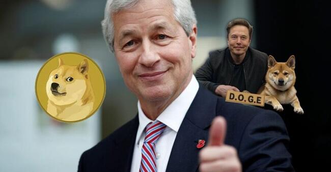 “Jamie Dimon” CEO JPMorgan ออกโรงสนับสนุนโปรเจกต์ D.O.G.E ของ Elon Musk