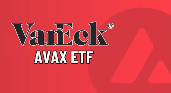 VanEck nộp hồ sơ ETF AVAX đầu tiên