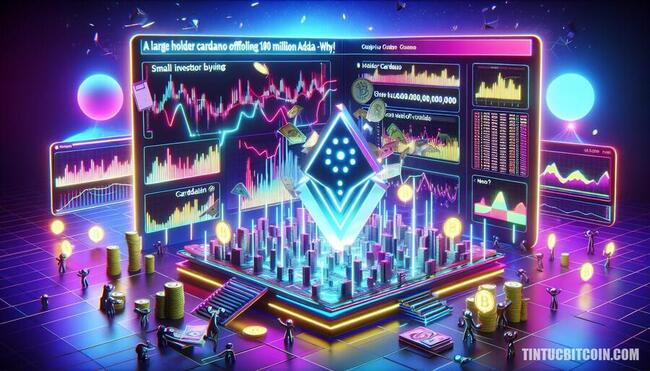 Cá voi Cardano xả 100 triệu ADA, nhỏ lẻ mua vào – Tại sao?