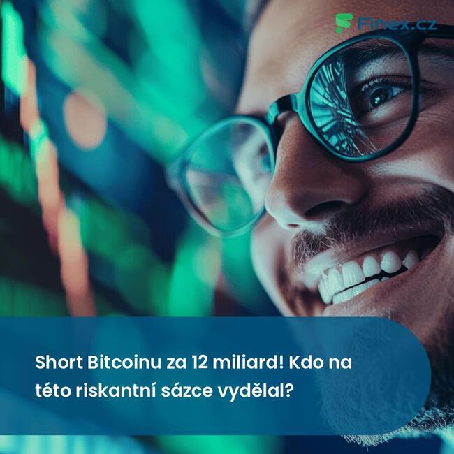 Short Bitcoinu za 12 miliard! Kdo na této riskantní sázce vydělal?