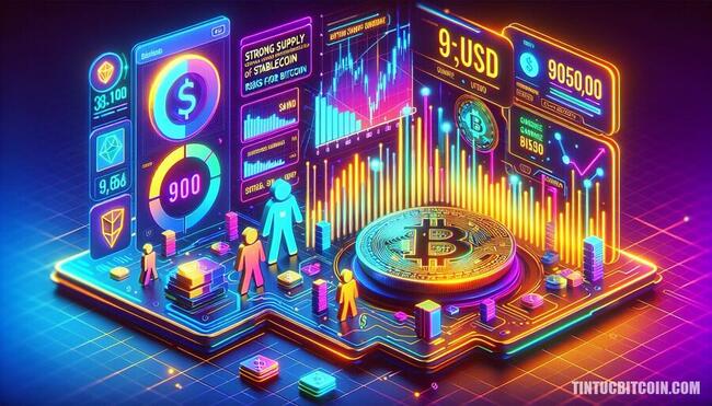 Cung stablecoin tăng mạnh: Rủi ro cho Bitcoin 90K USD