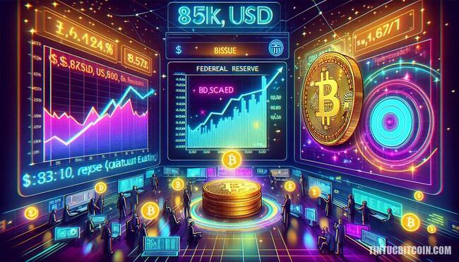 Bitcoin đạt 85K USD khi Fed giảm QT – Tiếp theo là gì?