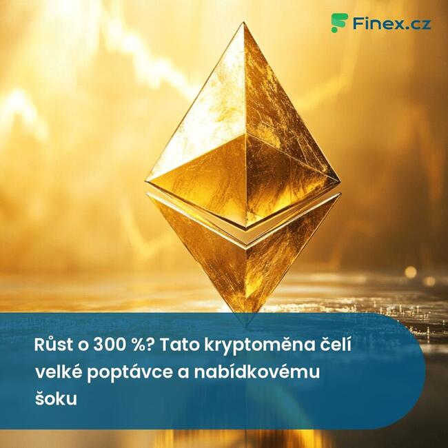 Růst o 300 %? Tato kryptoměna čelí velké poptávce a nabídkovému šoku