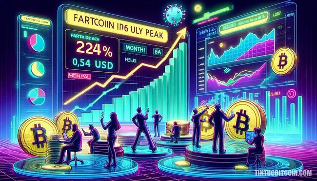 Fartcoin tăng 22%, đạt đỉnh tháng: 0,54 USD có khả năng?