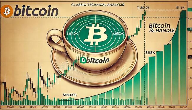 Bitcoin Cup And Handle Breakout Stalls Below $115K Goal, Analyst Notes