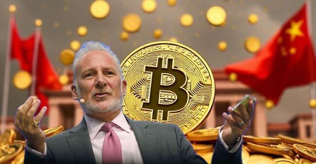 Peter Schiff แฉ! จีนเริ่มเทขาย Bitcoin ตั้งแต่มกราคม หลังราคาพุ่งทะลุ $100,000