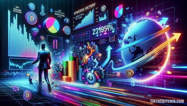 Chiến thuật đánh bại Bitcoin: Lợi nhuận cổ phiếu 2.115%