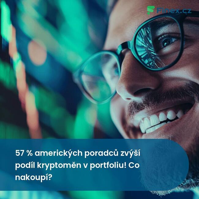 57 % amerických poradců zvýší podíl kryptoměn v portfoliu! Co nakoupí?