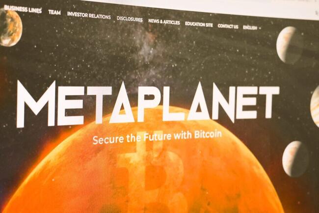 Metaplanet CEO: meer bedrijven zullen overstappen op Bitcoin-standaard