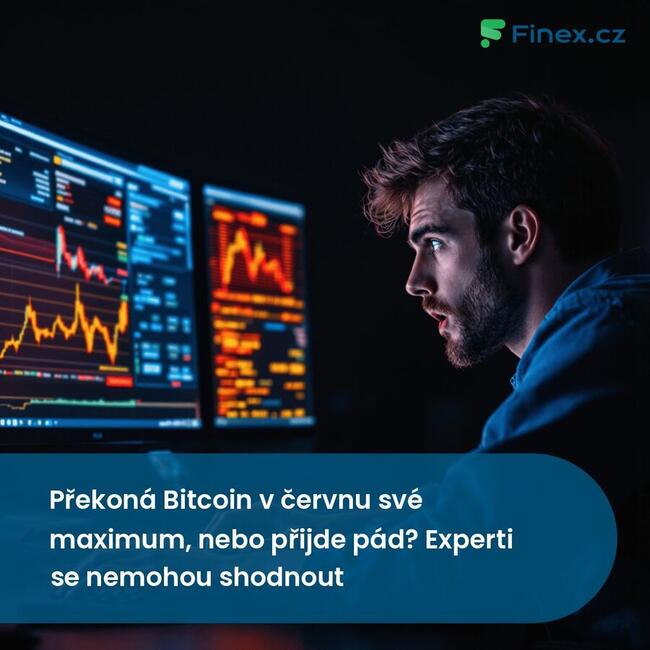 Překoná Bitcoin v červnu své maximum, nebo přijde pád? Experti se nemohou shodnout