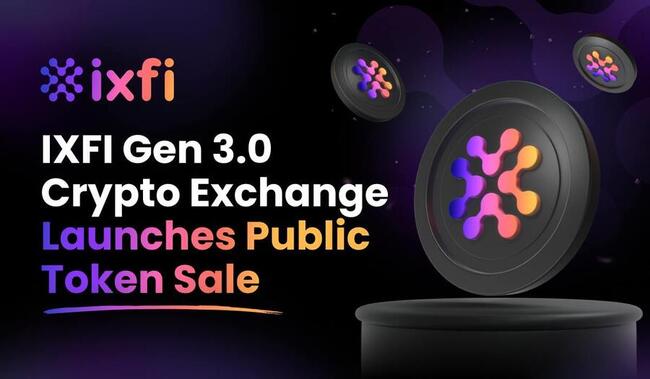 IXFI, l’exchange di criptovalute di terza generazione, lancia il proprio token