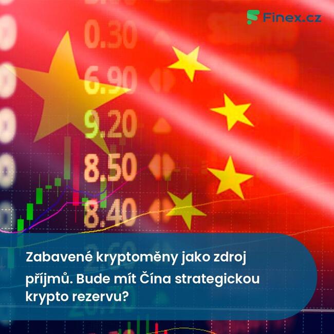 Zabavené kryptoměny jako zdroj příjmů. Bude mít Čína strategickou krypto rezervu?