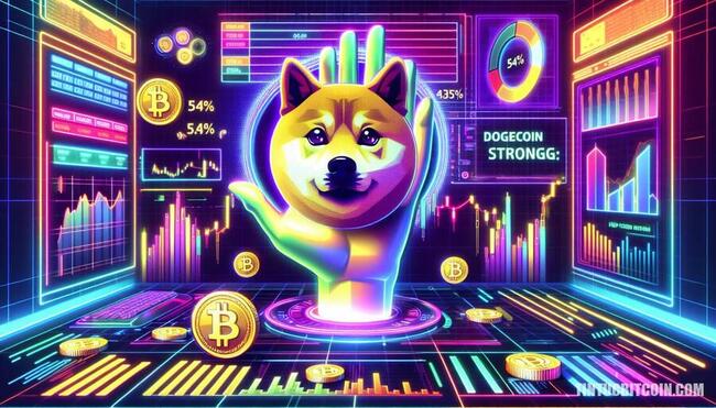 Dogecoin tăng mạnh: 54% nhà giao dịch đặt cược dài hạn