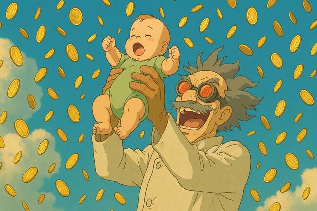 用區塊鏈打造新生兒經濟？「嬰兒代幣化 (BabyFi)」將能對抗少子化危機？