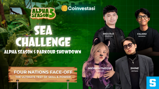 The Sandbox Gelar Alpha Season 5 dengan Hadiah Terpadu dan Turnamen di Asia Tenggara