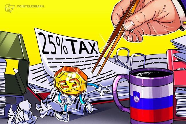 Ministerio de Finanzas de Eslovenia propone impuesto del 25% sobre ganancias cripto