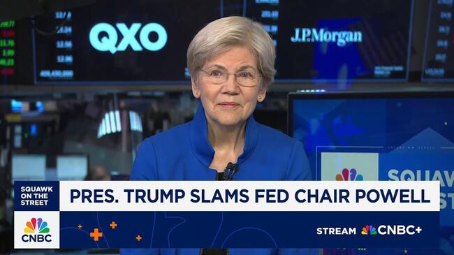 Ten ruch Trumpa mógłby spowodować jeszcze większy krach, ostrzega Elizabeth Warren