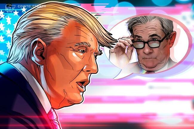 トランプ大統領がFRB議長解任示唆　仮想通貨起業家ポンプリアーノ氏は「危険な前例になる」と警告