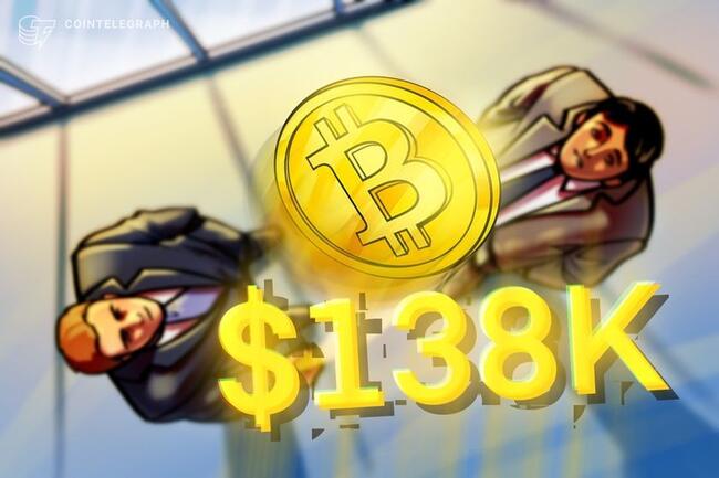 Secondo le previsioni macroeconomiche Bitcoin potrebbe raggiungere i 138.000$ in 3 mesi