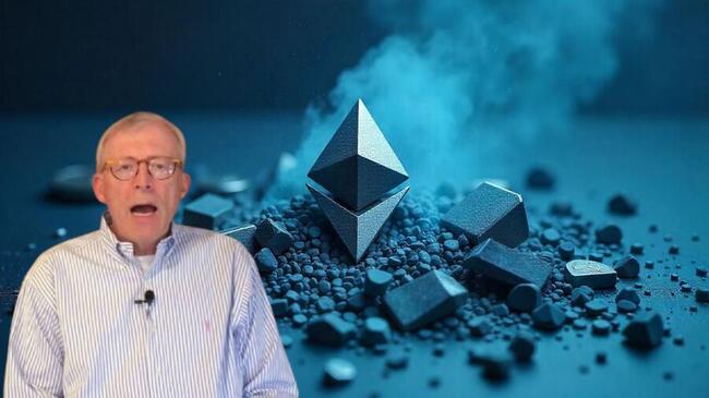นักเทรดรุ่นเก๋า Peter Brandt เผย Ethereum อยู่ในช่วงอันตรายมีโอกาสร่วงแตะ $800 เหมือนปี 2022
