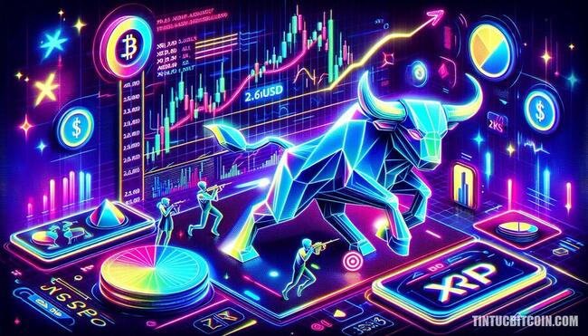 Bò XRP nhắm mục tiêu 2,60 USD: liệu có đợt siết lớn?