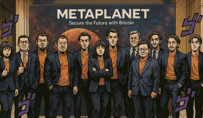 Metaplanet 再砸 42 億日圓買比特幣！股價一年翻 10 倍，BTC 收益率最高達 309.8%