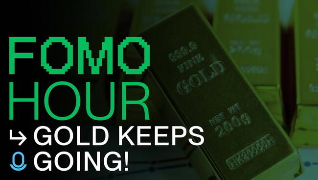 Crypto rallies on Weaker Dollar, Gold keeps Soaring, Stocks open Weak