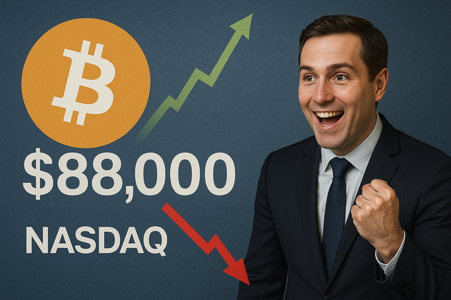 Біткоїн обійшов індекс Nasdaq, але шортисти не раді — ліквідації сягнули $57 млн