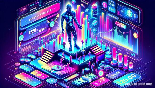 Giá trị Chainlink bùng nổ: Dòng tiền tăng 120 triệu USD