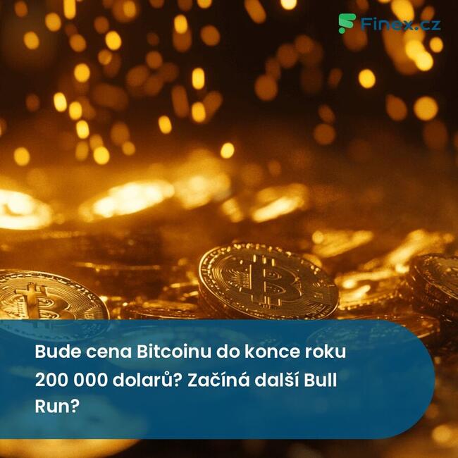 Bude cena Bitcoinu do konce roku 200 000 dolarů? Začíná další Bull Run?