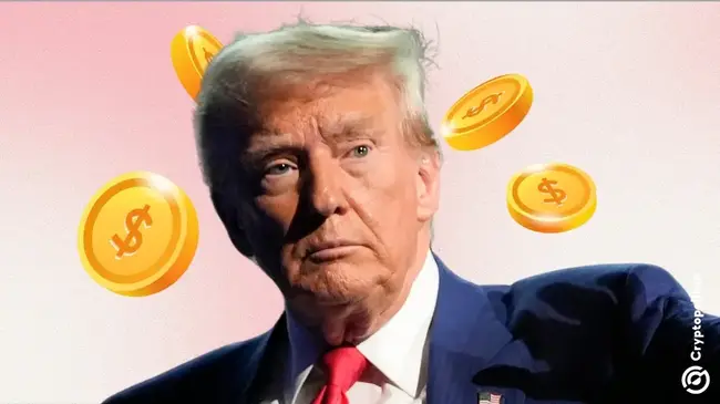 Official TRUMP coin surges 65% after the $TRUMP project announces an exclusive dinner event with Donald Trump