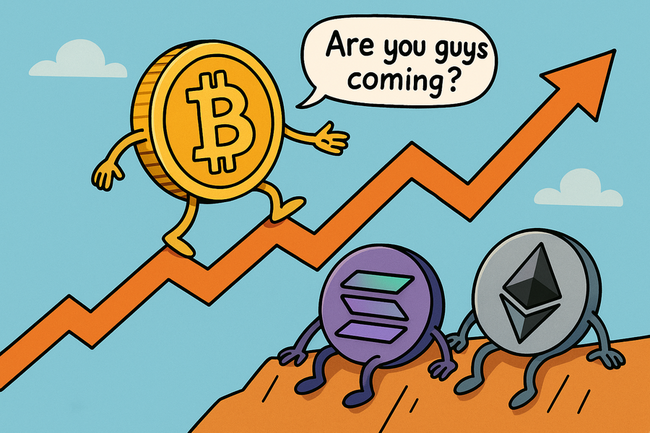 Ще покаже де раки зимують: BTC готується до прориву і вже обійшов Google та Amazon