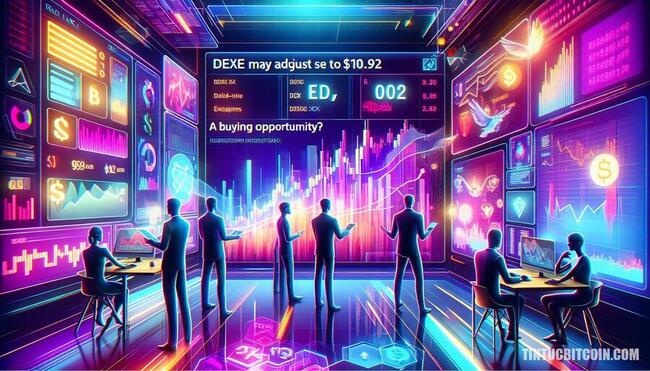 DEXE có thể điều chỉnh về 10,92 USD – Cơ hội mua?