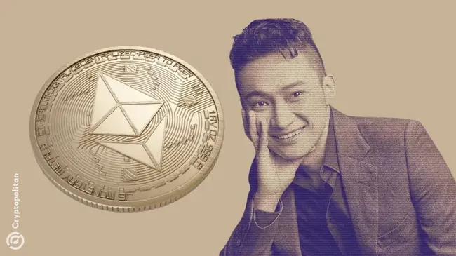 يقول جاستن صن إن Ethereum سيصل إلى 5000 دولار قبل احتفالات الذكرى العاشرة
