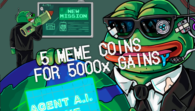 Top 5 Meme-munten om Nu in de Gaten te Houden—Waarom Codename:Pepe de Hitlijsten Aanvoert