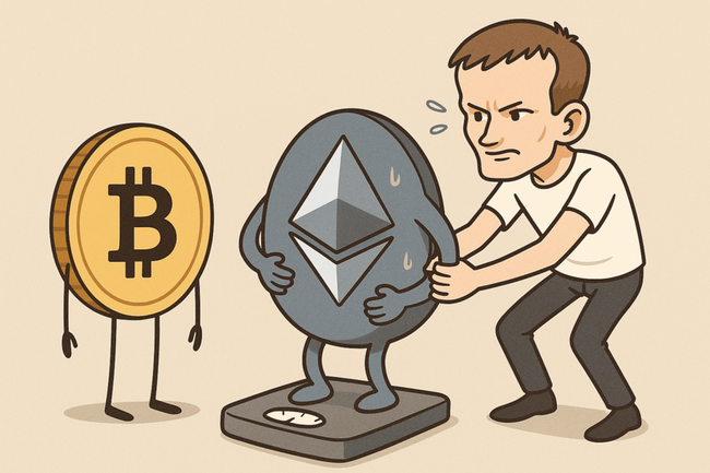 Vitalik：Ethereum過度複雜，L1應在五年內簡化至「接近比特幣」的程度