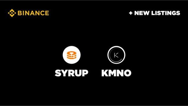 Binance va lista Maple Finance (SYRUP) și Kamino Finance (KMNO)
