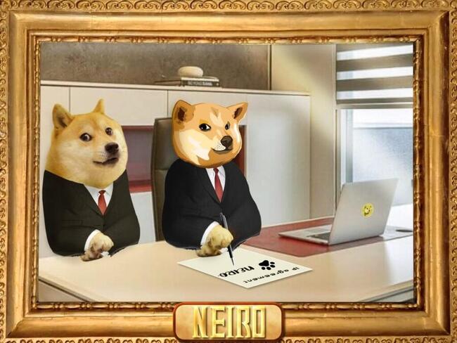 Neiro crește cu 100%, depășind urcarea săptămânală de 63% a Dogecoin