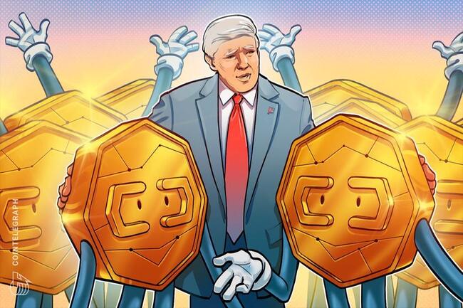 顶级TRUMP鲸鱼持有1.74亿美元代币，将与美国总统共进晚餐